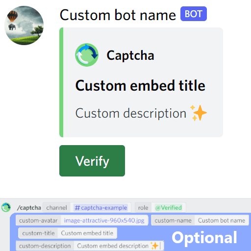 Slash command example